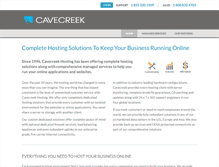 Tablet Screenshot of cavecreek.net